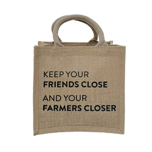 LUNCH TOTE: Keep your friends close and your farmers closer