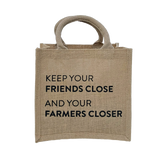 LUNCH TOTE: Keep your friends close and your farmers closer