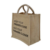 LUNCH TOTE: Keep your friends close and your farmers closer